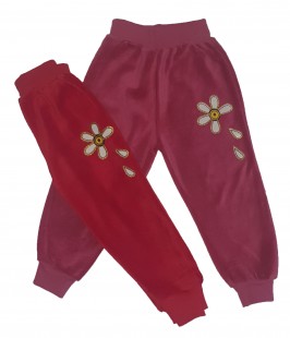 штаны на манжете велюровые ― Детская одежда оптом в Новосибирске - компания BabySmail